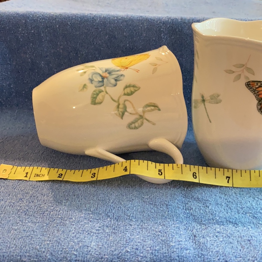 2 Coffee/tea mugs Lenox ceramic - Picture 6 of 6